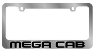 Dodge Mega Cab License Plate Frame - 5468WO-BK