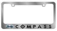 Jeep Compass License Plate Frame - 5487LW-BK