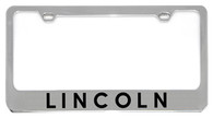 Lincoln License Plate Frame - 5702WO-BK