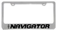 Lincoln Navigator License Plate Frame - 5704LW-BK
