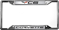 C6 Corvette License Plate Frame - 6359DL-1