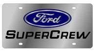 Ford SuperCrew License Plate - 1568-1