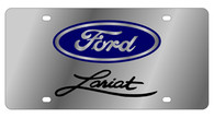 Ford Lariat License Plate - 1570-1