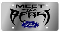 Ford Meet the Beast License Plate - 1576-1