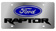 Ford Raptor License Plate - 1594N-1