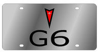 Pontiac G6 License Plate - 1839-1