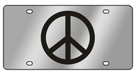 Peace Sign Novelty License Plate - 1931-1