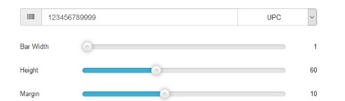 UPC Barcode Creation Settings in POSCatch Barcode Generator