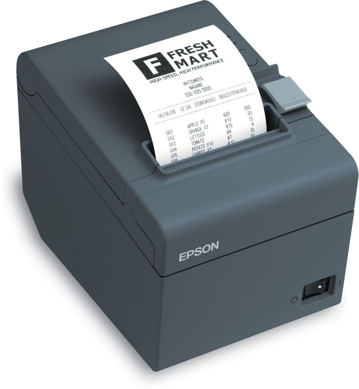 Epson TM-T20, TM-T20II Receipt Printer, USB, C31CD52062/C31CB10021