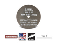 CGW Camel - Cut-Off Wheels 3" x 1/32" x 3/8"  A60-R-BF Qty50 35501