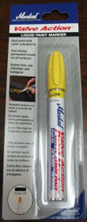Markal valve action liquid paint marker - YELLOW 96801