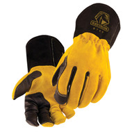 BSX Premium 3 Kidskin Finger Cowhide Back TIG Welding Gloves - BT88