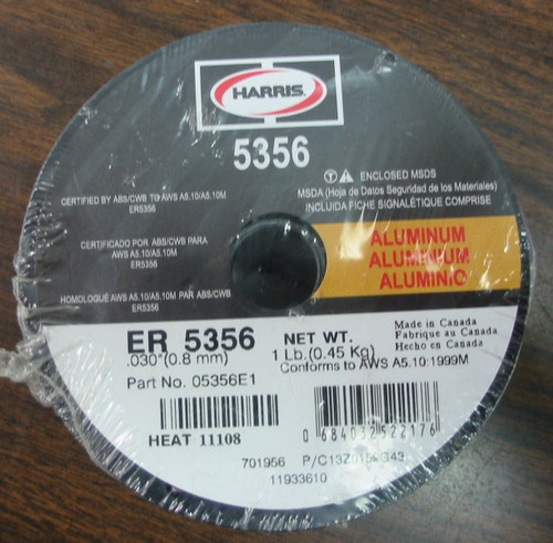 NOS 1 lb spool 5356 Aluminum Welding Wire .030 Triple-A 90054-5 