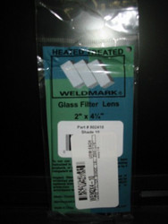 SHADE 10  2 X 4.25 GLASS WELDING HELMET FILTER LENS