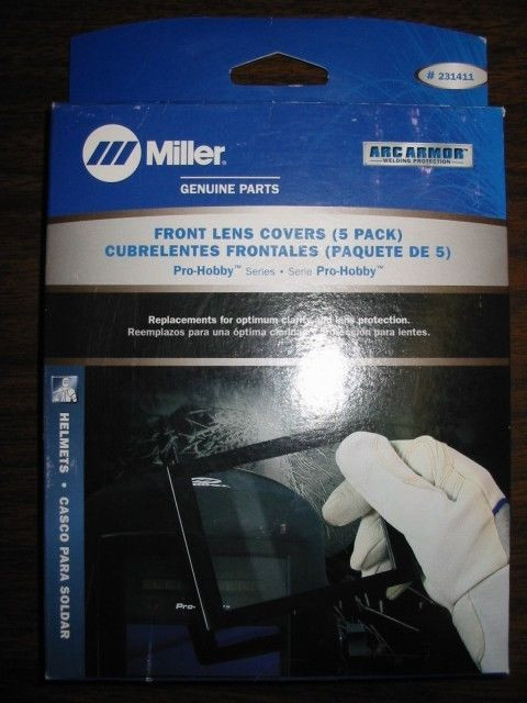 MILLER 231411 PRO-HOBBY 5 CLR OUTER COVER LENS