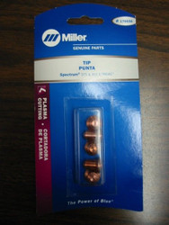 Miller Genuine Tips for Plasma Spectrum 375 & 375 X-treme - Qty 5 - 176656
