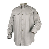 Black Stallion TruGuard 300 NFPA 2112 Flame-Resistant Cotton Work Shirt