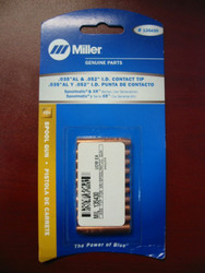 Miller Genuine .035" Contact Tips for Spoolmatic & XR series - Qty 10 - 135430