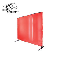 Revco Black Stallion Translucent Orange Vinyl Screen 14 mil. (Standard) 6' x 8'