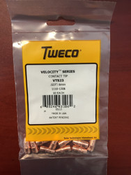 Tweco VTS23 Velocity Contact Tips .023"  1110-1308 - QTY 10
