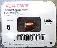 Hypertherm Genuine 120931 Nozzle - QTY 5