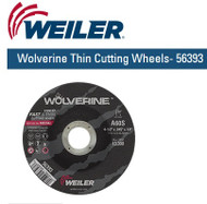 Weiler Wolverine Thin Cutting Wheels  4-1/2" x .045"  25/pk  56393