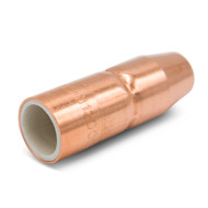 Miller NS-M1200C AccuLock™ MDX™ Thread-On Nozzle, 1/2" Orifice, Flush Tip, Copper (2 per pkg)