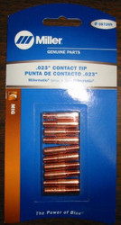 Miller Genuine .023" Contact Tips for Millermatic Series - Qty 10 - 087299