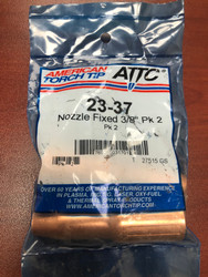 ATTC 23-37 Insulated Nozzle, 3/8 Inch Bore, 3/4 Inch OD - QTY/2