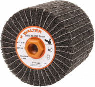 Walter 07K442 4.5" x 4" 80 Grit Two-In-One Finishing Drum