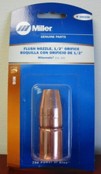 Miller Genuine Flush Nozzle, 1/2" orifice for Millermatic 212 & 252 - 1pk 200258