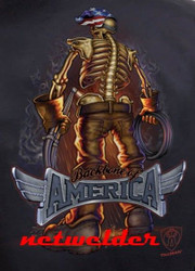 Tillman 9061-3X "Backbone of America" welding jacket