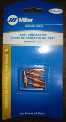 Miller Genuine .035" Contact Tips for Spoolmate 3035 - Qty 5 - 186406