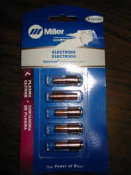 Miller Genuine Electrodes for Plasma Spectrum 625 X-treme, 2050 - Qty 5 - 192047