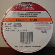 Lincoln Electric 4043 Aluminum MIG Wire .035" (.9mm) - 1 lb spl - ED033657