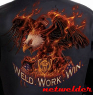 Tillman 9063 "WELD, WORK, WIN " FR welding jacket