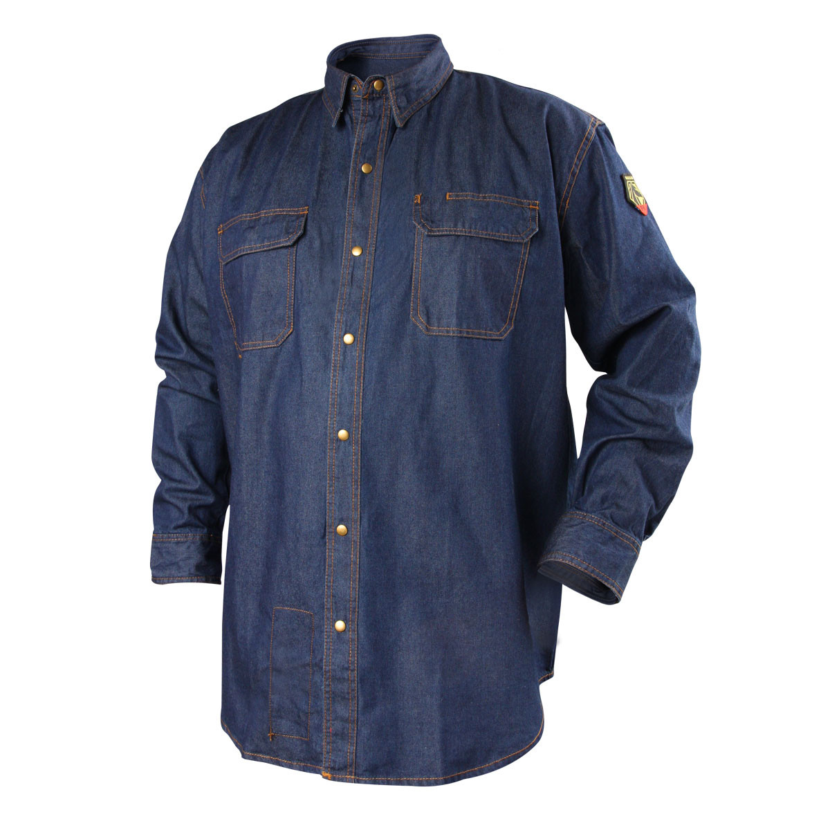 Revco Black Stallion FR Flame resistant Denim Work Shirt FS8-DNM