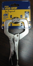 Irwin VISE-GRIP 6SP locking clamp w/swivel pads