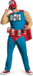 The Simpsons - Duffman Classic Muscle Adult Costume