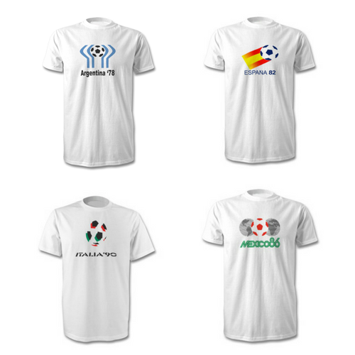 retro world cup t shirts