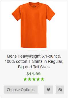 Regular Big and Tall Sizes Joes USA Vintage Army Logo T-Shirts
