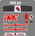  WHEEL HORSE 856  DECAL 8 pc KIT 