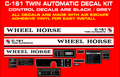 Copy of C-161 TWIN AUTOMATIC REPRODUCTION DECAL KIT