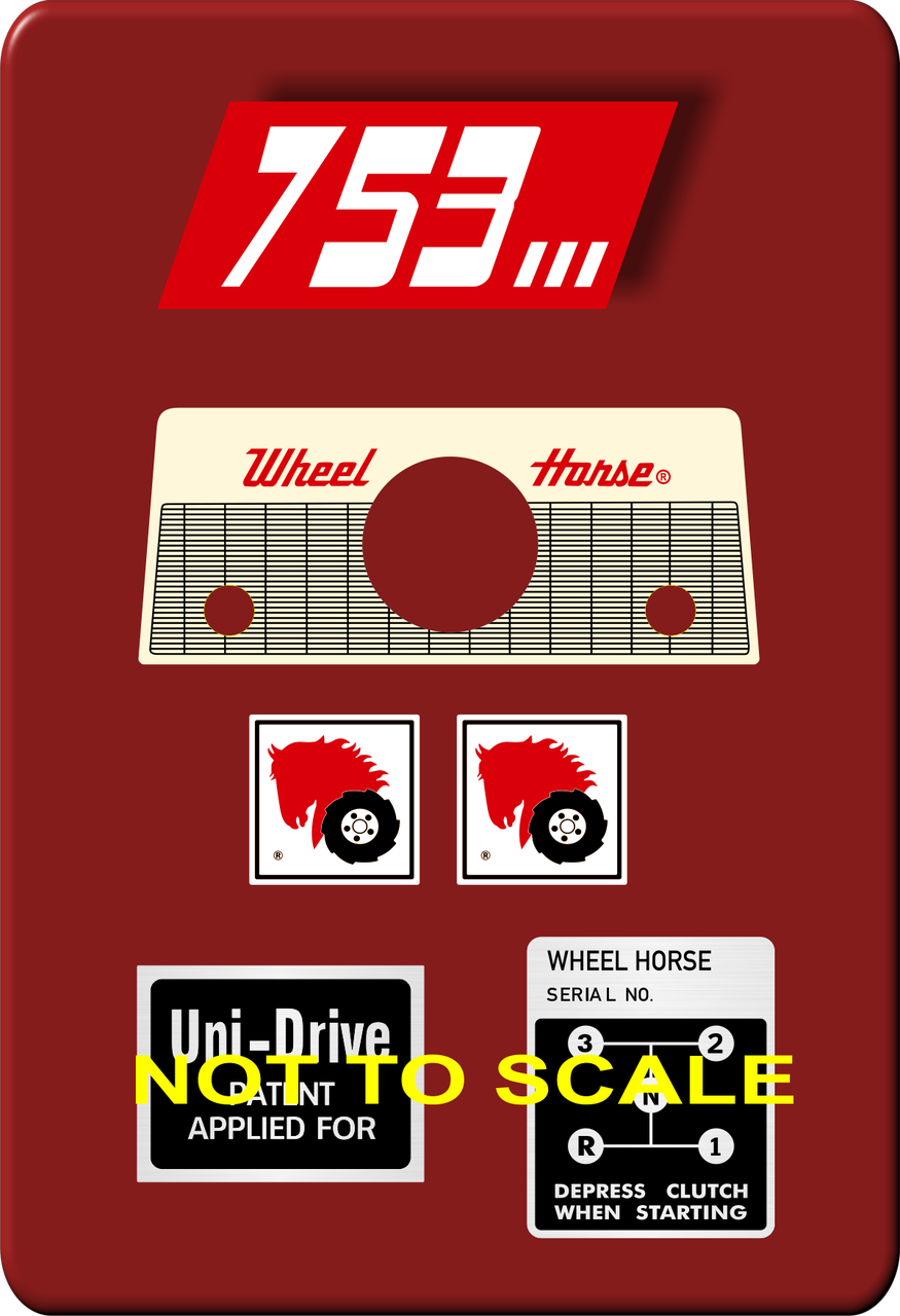 WHEEL HORSE 753 TEE SHIRT