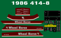 1986 414-8 WHEEL HORSE DECAL KIT