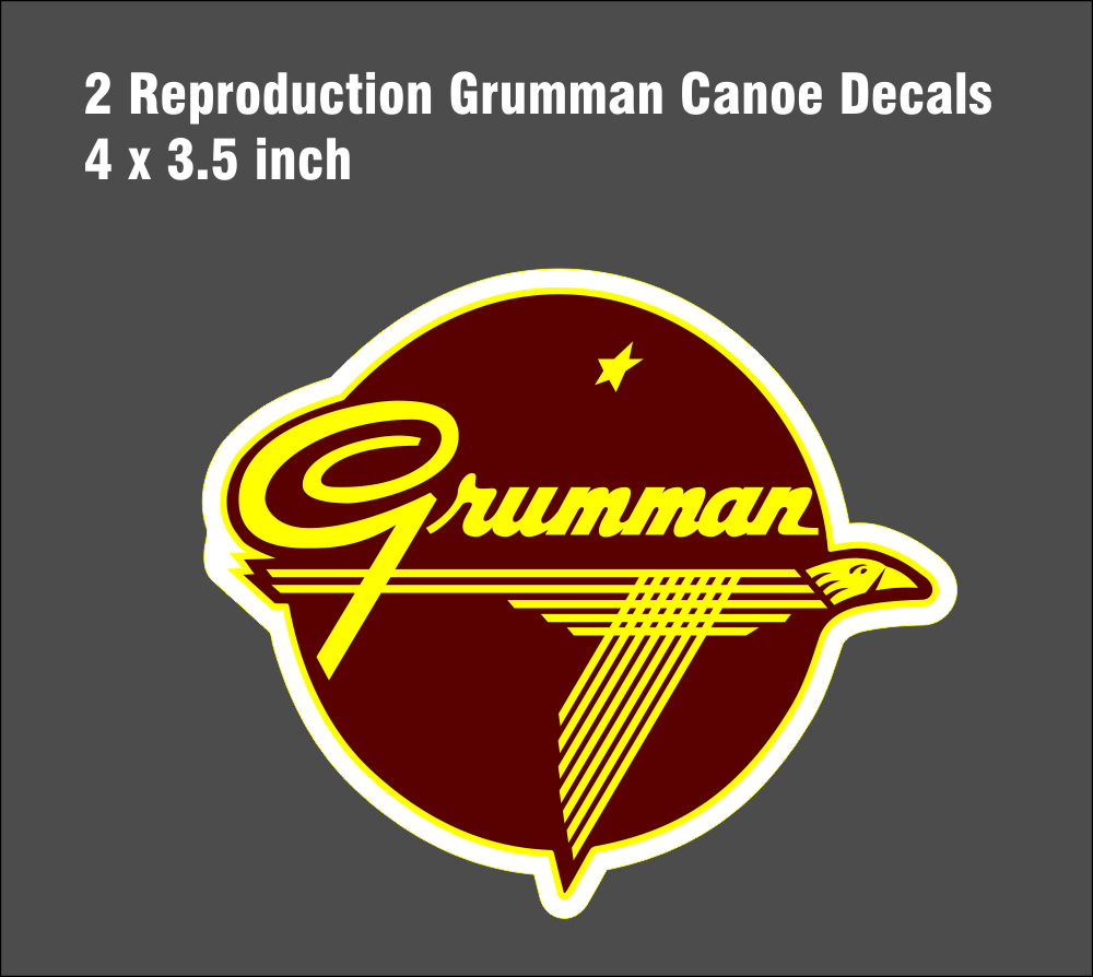 REPRODUCTION GRUMMAN CANOE DECALS Redo Your Horse