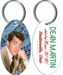 Dean Martin 100th Birthday Keychain