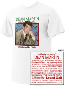 Dean Martin 100th Birthday T-shirt