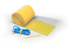 5" Self Locking Adjustable Plastic Ties (Yellow)