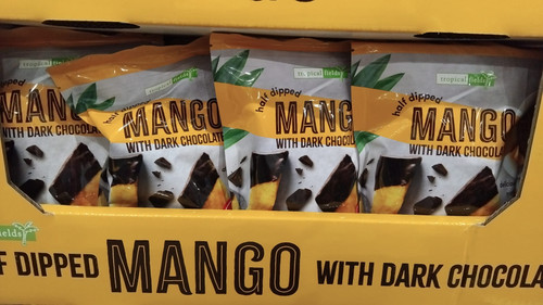 Tropical Fields Dark Choc Dipped Mango 454G | Fairdinks